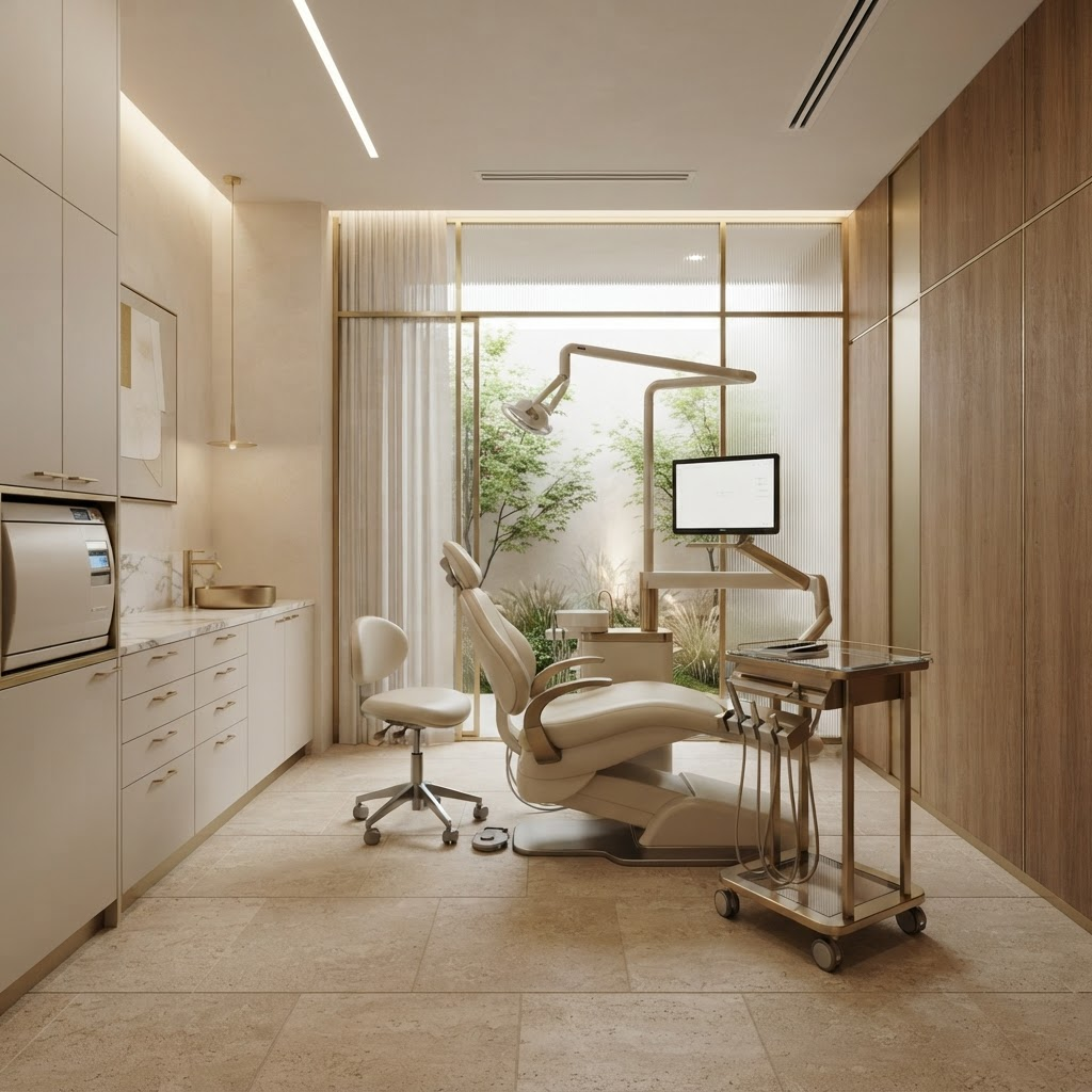Premium private surgical clinic interior